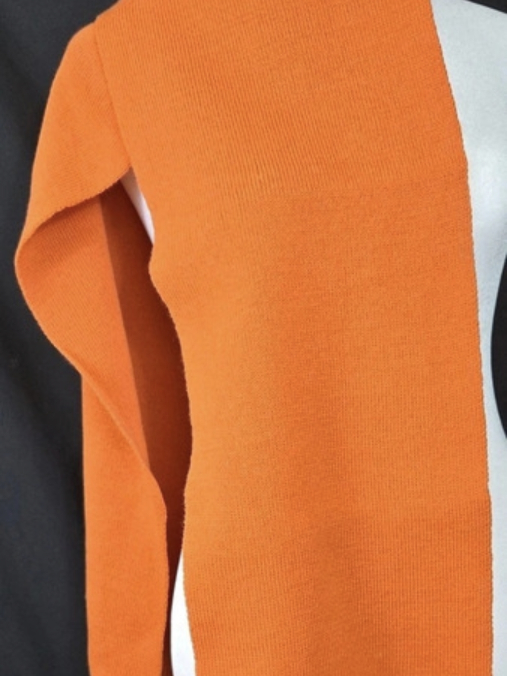 Oklahoma State University Orange Knit Scarf 9×70 #758